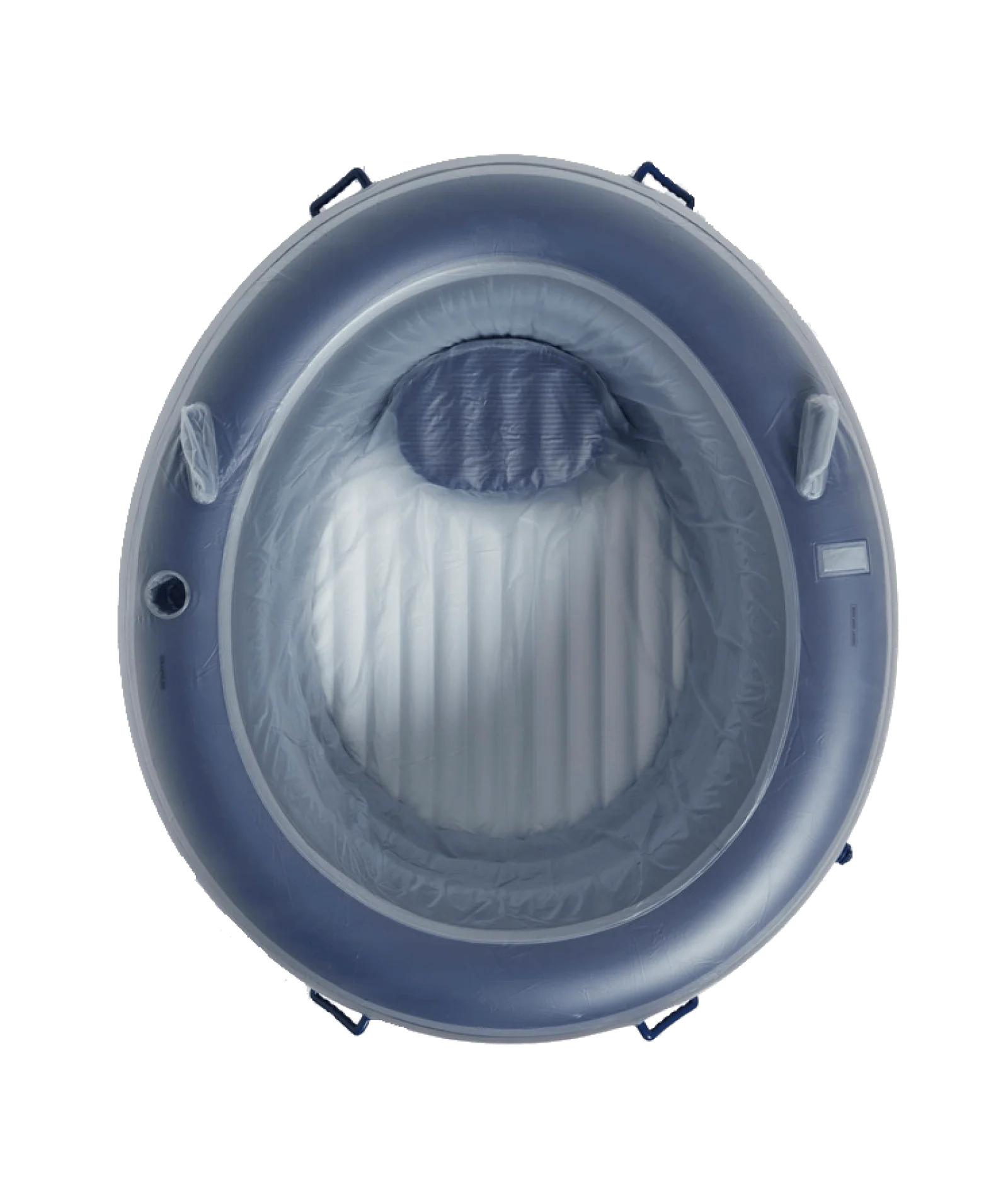 Geburtspool «The Mini» – kompakter Pool für die Hausgeburt (Ansicht von oben)